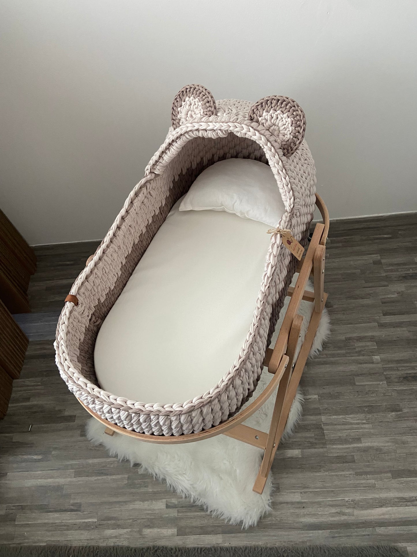 Berceau Boncuk bicolore