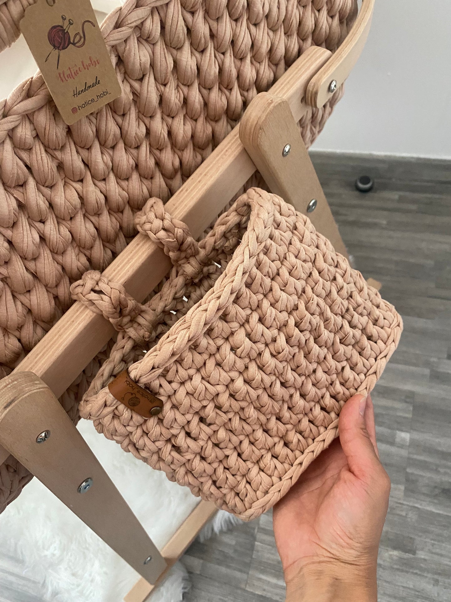 Berceau boncuk 80cm + panier à langer