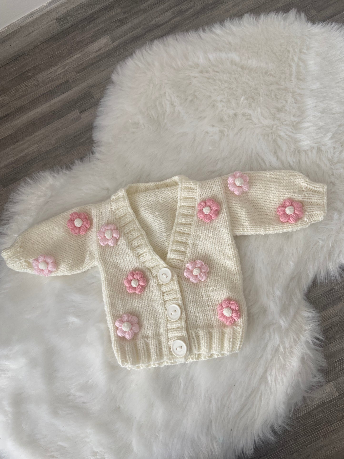 Long sleeve floral vest