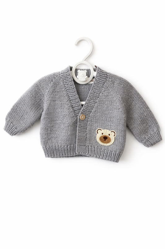 Gilet manche longue Nounours 🧸