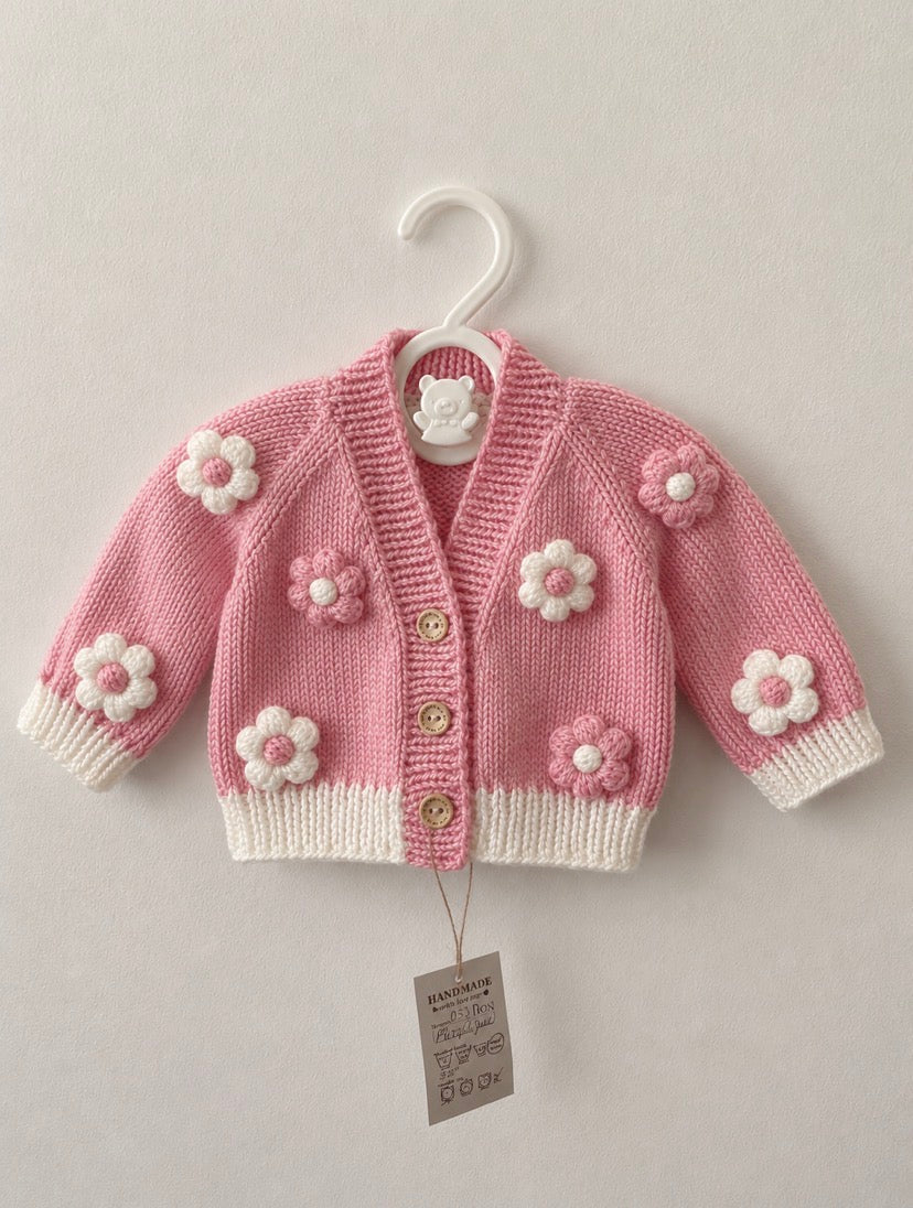 Gilet manche longue Fleurie 🌸