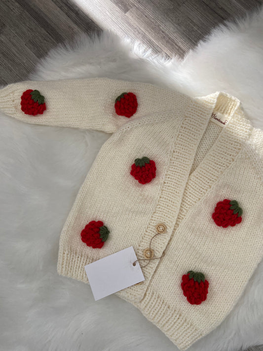 Gilet manche longue Fraise 🍓