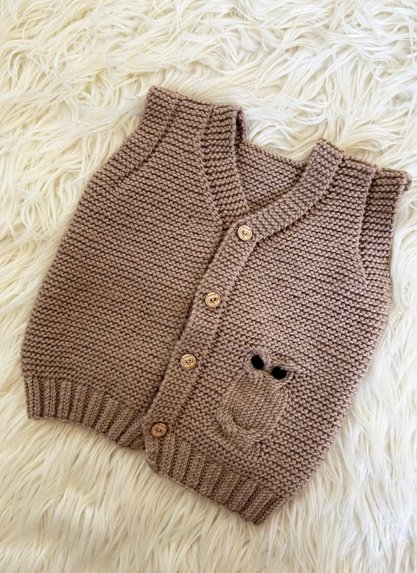 Short sleeved Owl vest