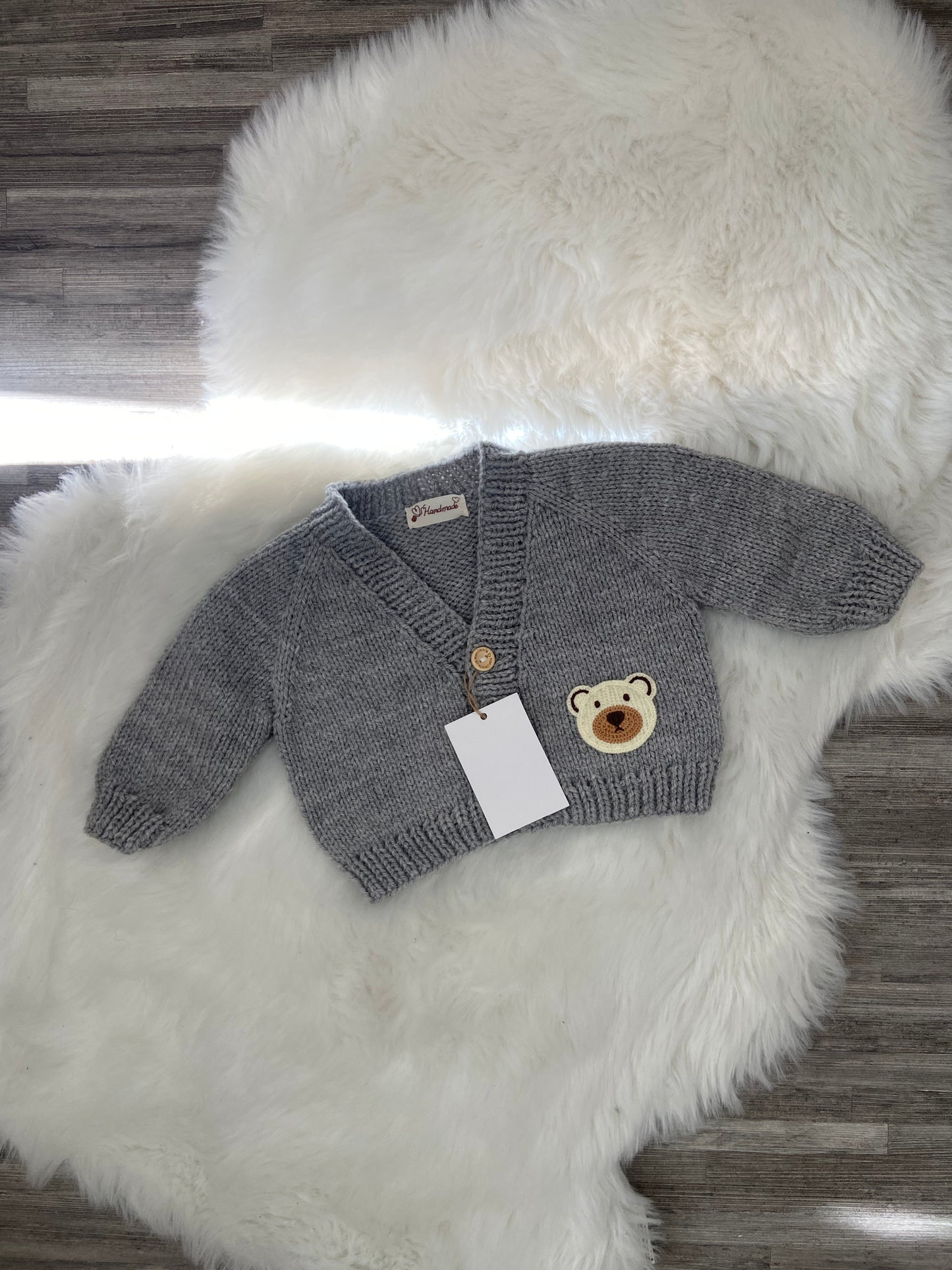 Gilet manche longue Nounours 🧸