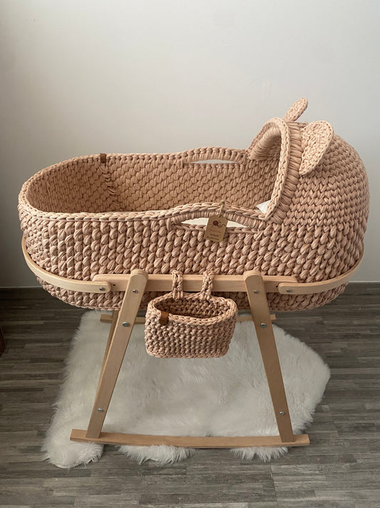 Berceau boncuk 80cm + panier à langer