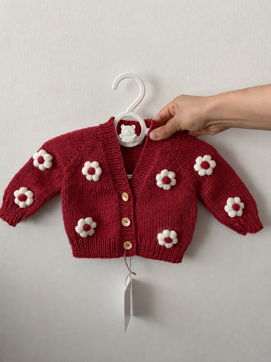 Gilet manche longue Fleurie 🌸