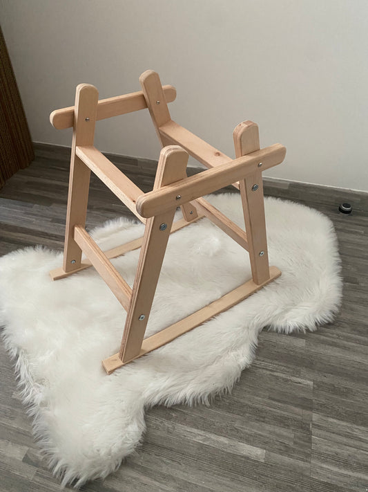 Support Couffin Bois pour poupée