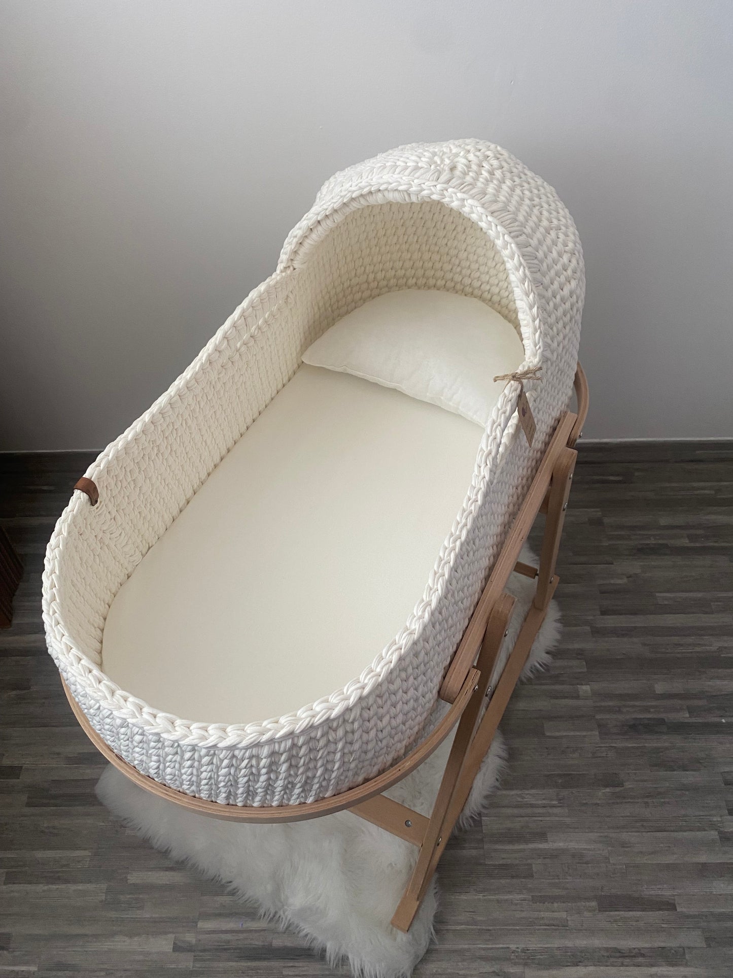 Berceau avec chapeau 80cm