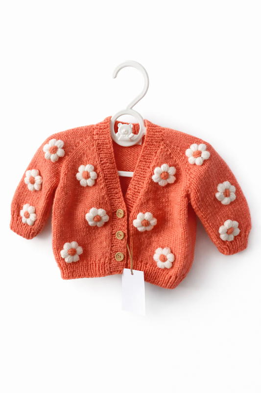 Gilet manche longue Fleurie 🌸