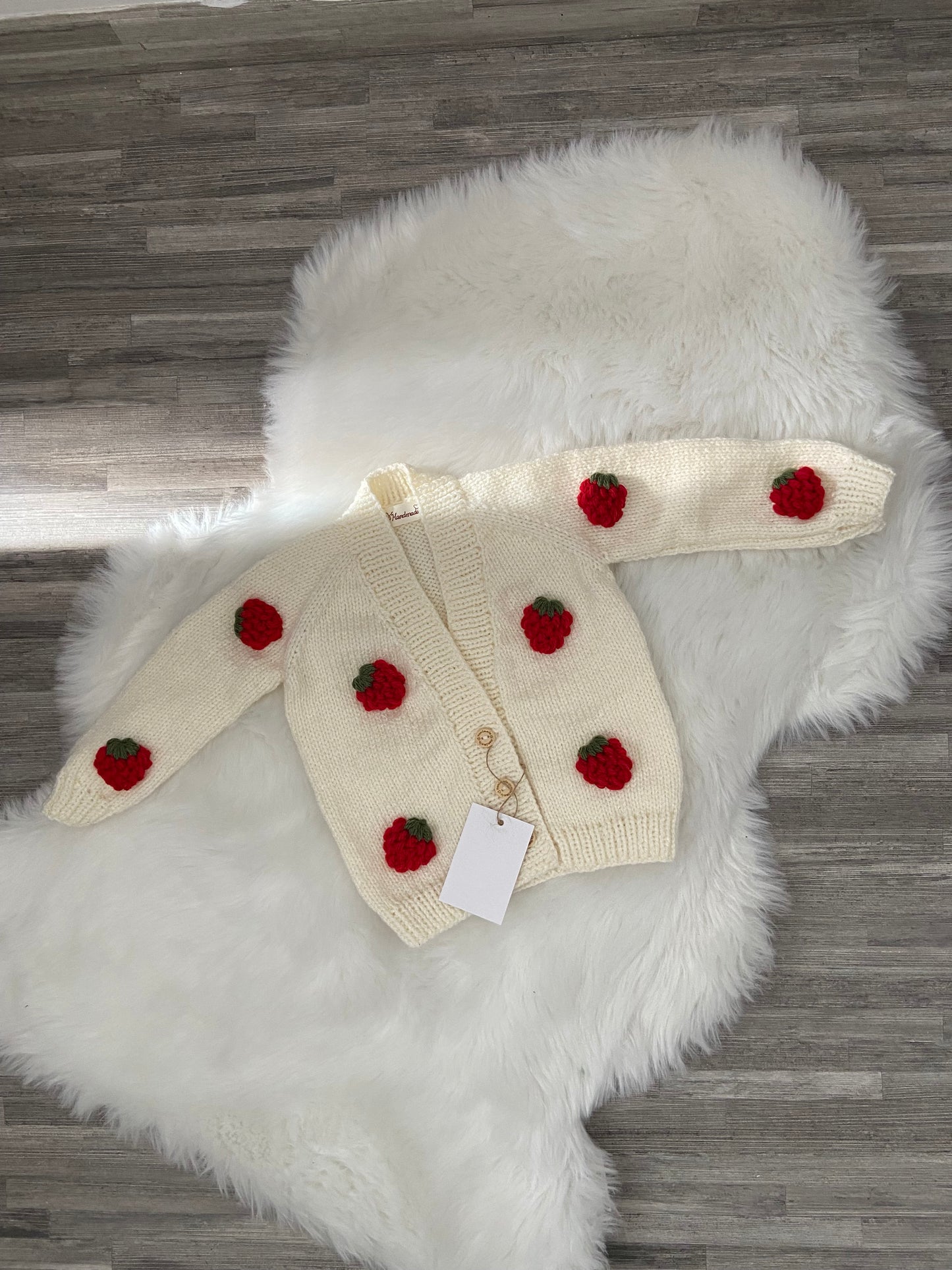 Gilet manche longue Fraise 🍓