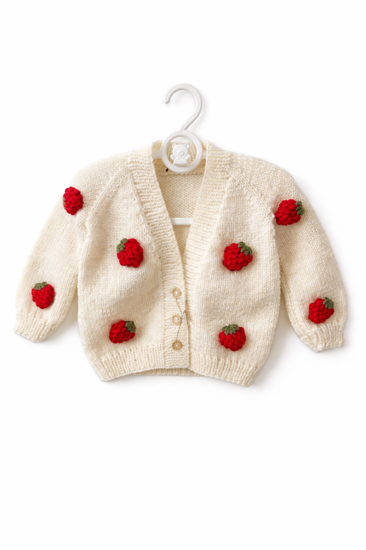 Gilet manche longue Fraise 🍓