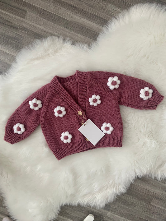 Long sleeve floral vest