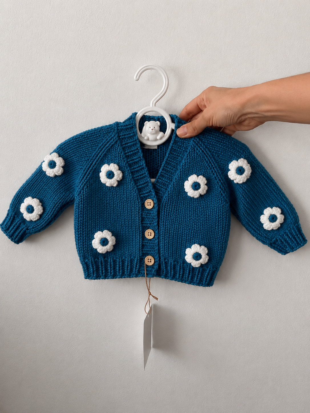 Gilet manche longue Fleurie 🌸