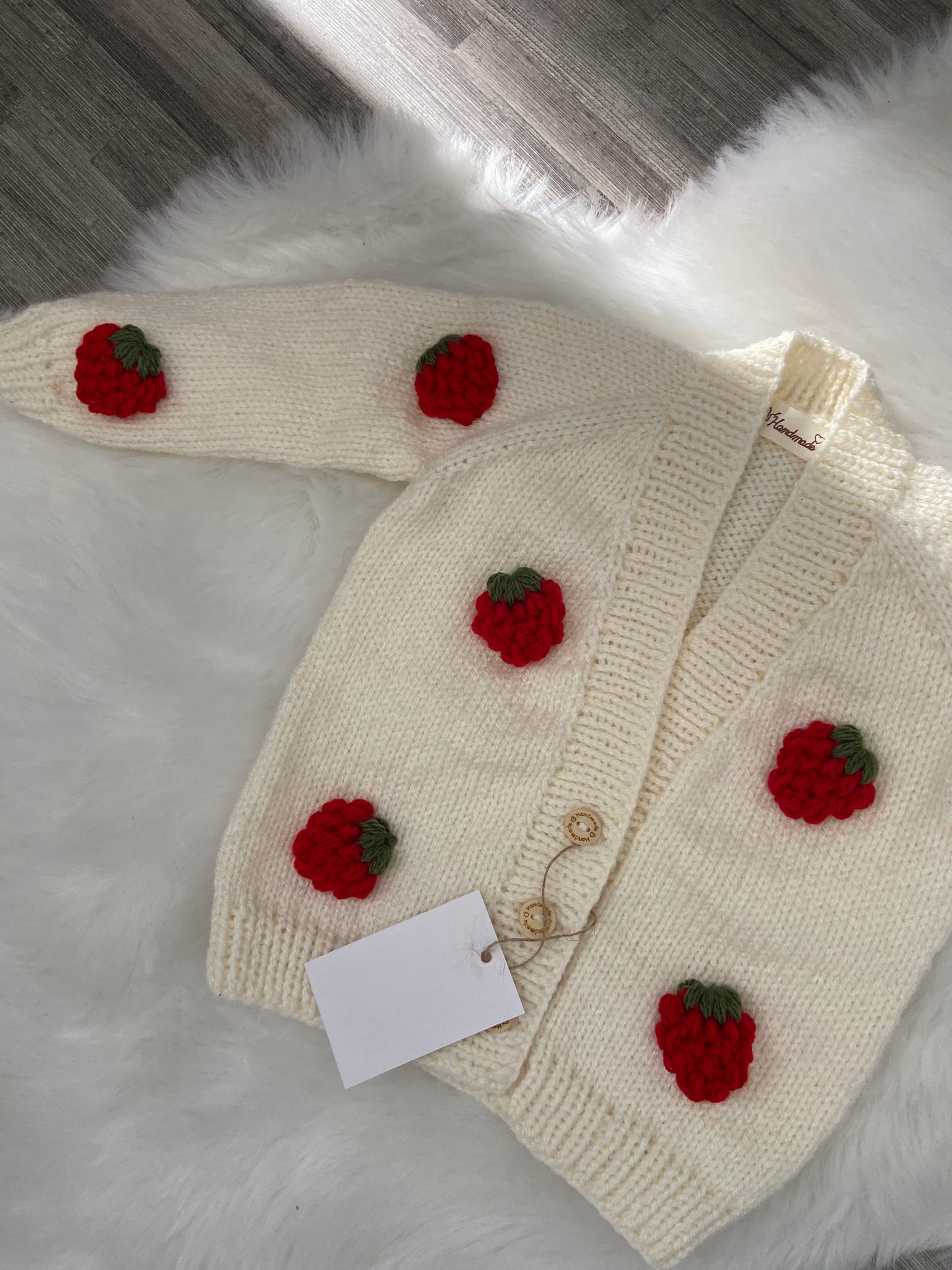 Gilet manche longue Fraise 🍓