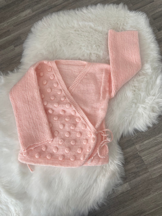 Gilet manche longue Rose