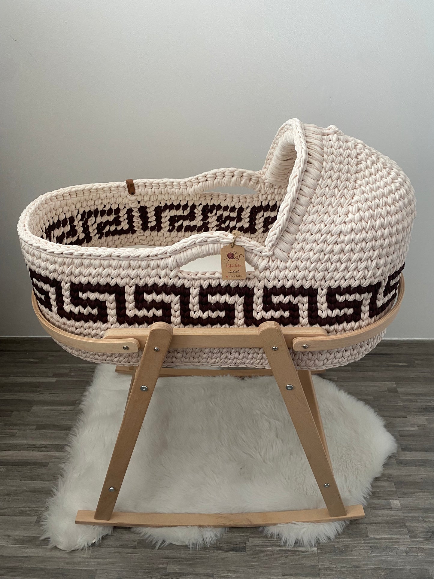 Berceau ZIG ZAG beige